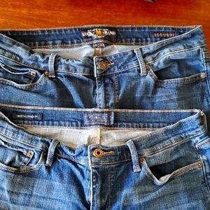 Lucky Brand Jeans (2 pairs) size 32/14